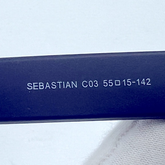 BEN SHERMAN, UNISEX POLARIZED NAVY FRAME WITH BLUE LENSES, 100% UV PROTECTION - Picture 10 of 16